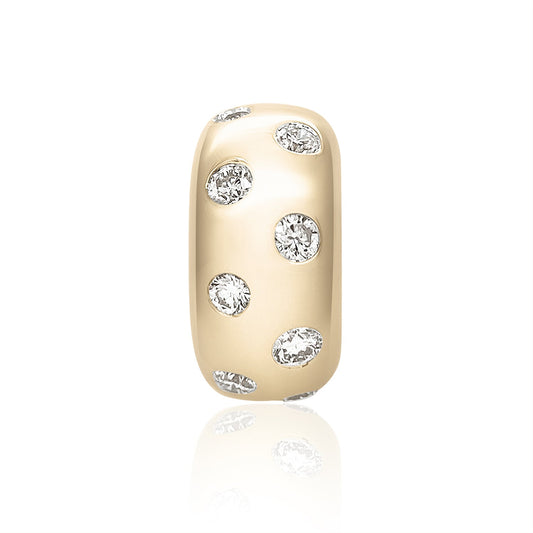 Diamond Polka Dot Large Bead