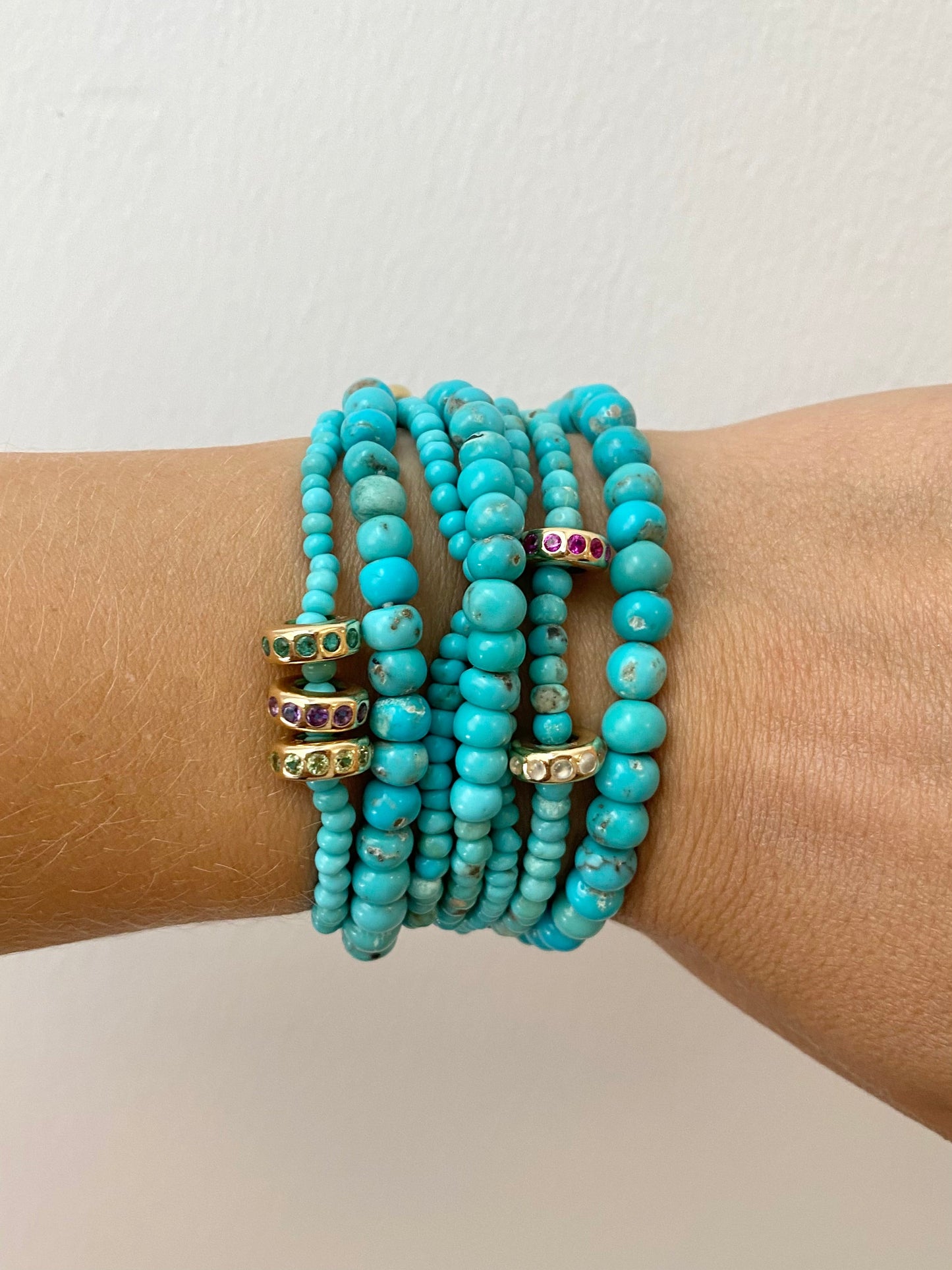 Beaded Strand - Turquoise