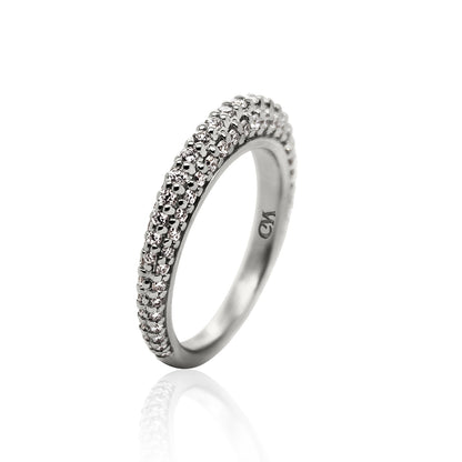 Super Skinny Pavé Nomad Ring