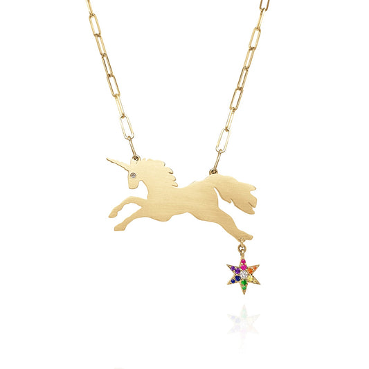 Small Unicorn Necklace